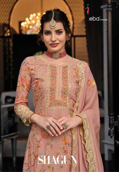 Shagun BY Eba LIfestyle Designer Partywear Salwar Kameez Collection